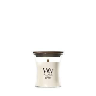 Woodwick White Honey Mini kaars