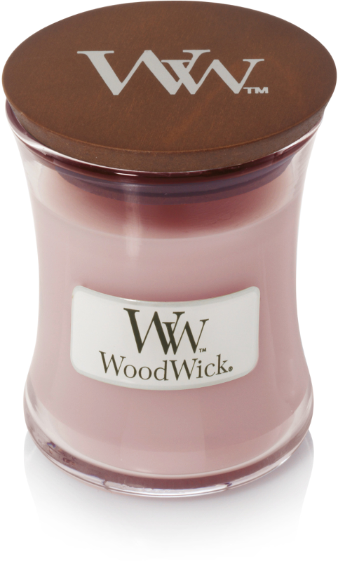 Woodwick  Rosewood Mini kaars
