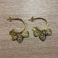 Oorbel Amar Mini Gold Joy Jewellery Bali