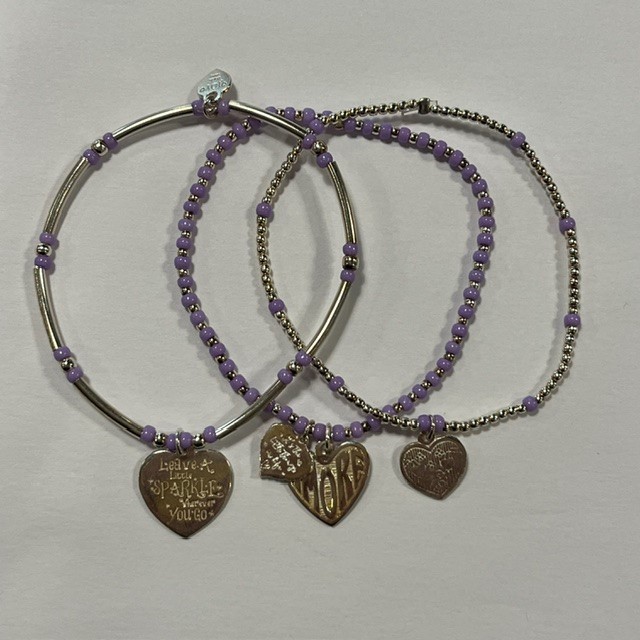 Armbanden Set Lugano Lila Joy Jewellery Bali