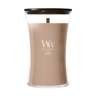 Woodwick Cashmere Large kaars