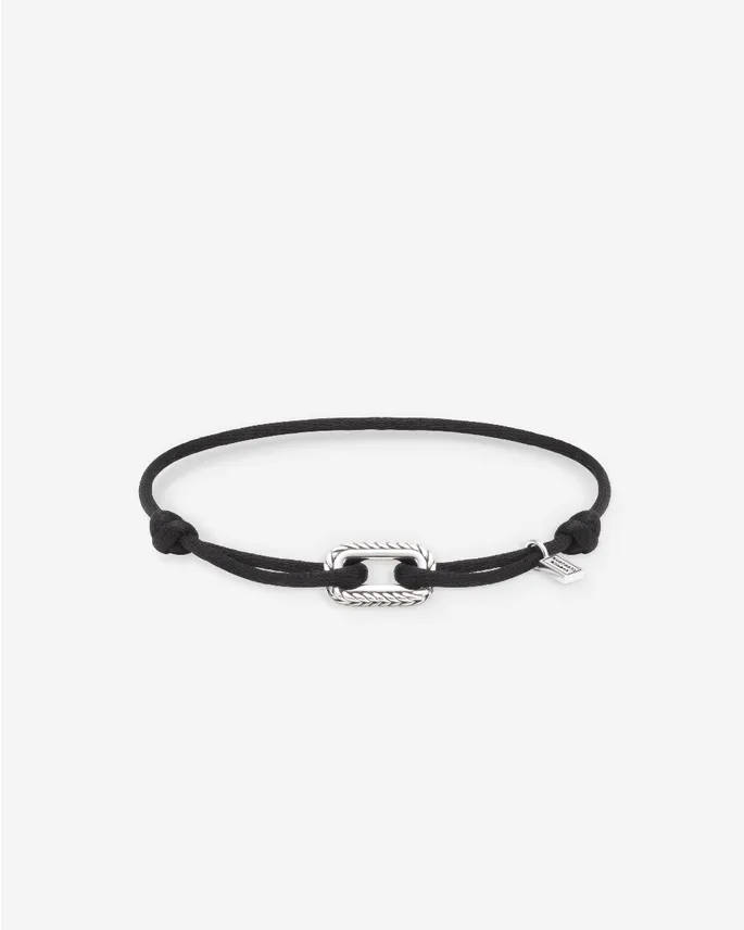 Buddha to Buddha Barbara Koord Armband Zwart