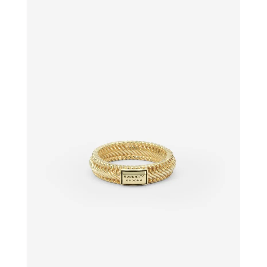 Buddha to Buddha Edwin Mini Ring Verguld