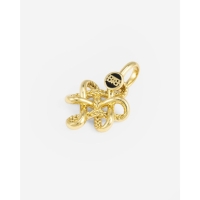 Buddha to Buddha Pendant Endless Knot XS verguld goud
