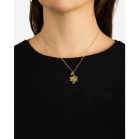 Buddha to Buddha Pendant Endless Knot XS verguld goud
