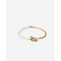 Buddha to Buddha Barbara Pearl Armband goud verguld