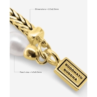 Buddha to Buddha Barbara Pearl Armband goud verguld