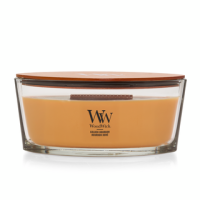 Woodwick Golden Bourbon Ellipse Candle