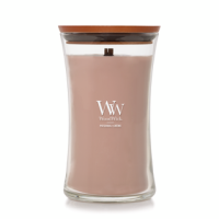 Woodwick Patchouli Créme Large Candle