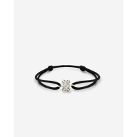 Buddha to Buddha Koord Armband Endless Knot Zwart