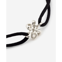 Buddha to Buddha Koord Armband Endless Knot Zwart