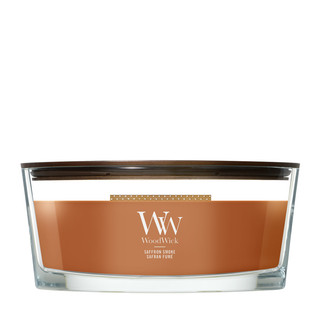 Woodwick Saffron Smoke Ellipse Kaars