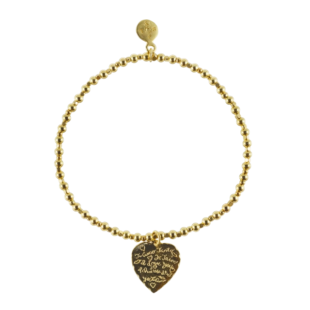 Joy Jewellery Bali by Sol Mimi Bracelet Ti Amo Gold