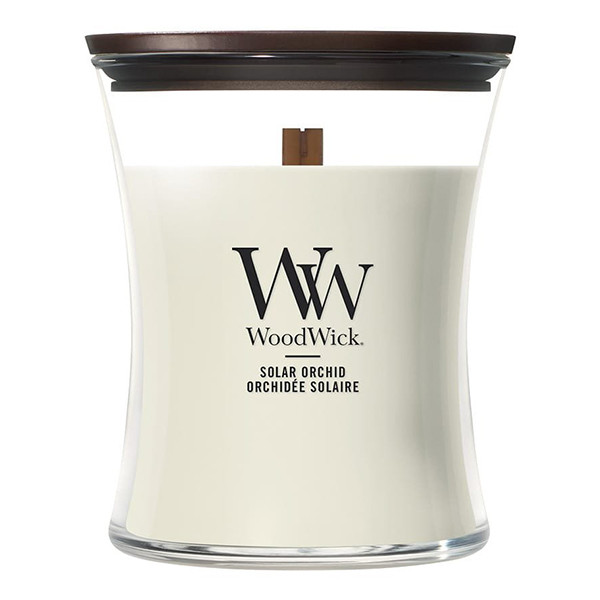 Woodwick Solar Orchid Medium Kaars