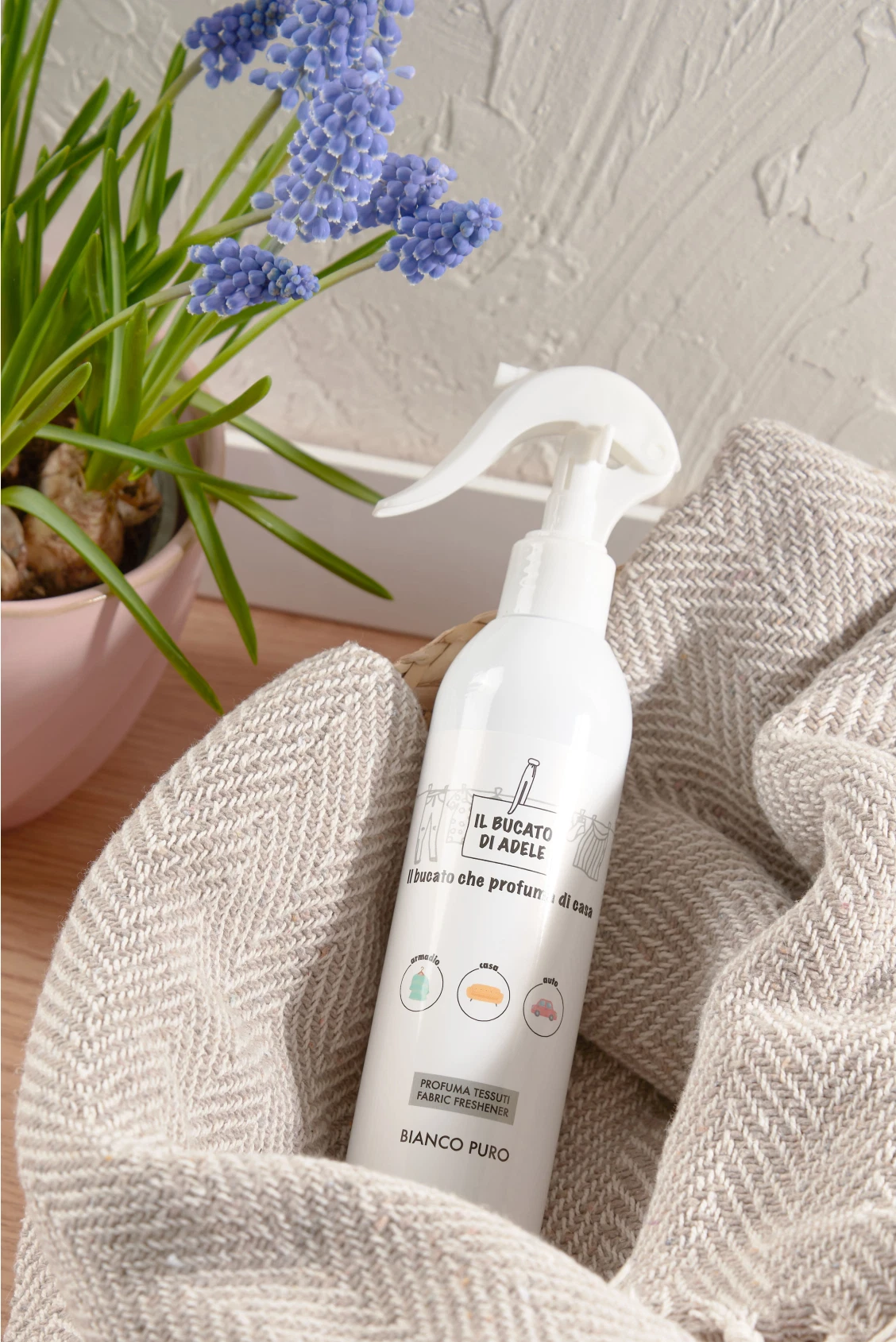 Textiel Spray Il Bucato di Adele Bianco Puro