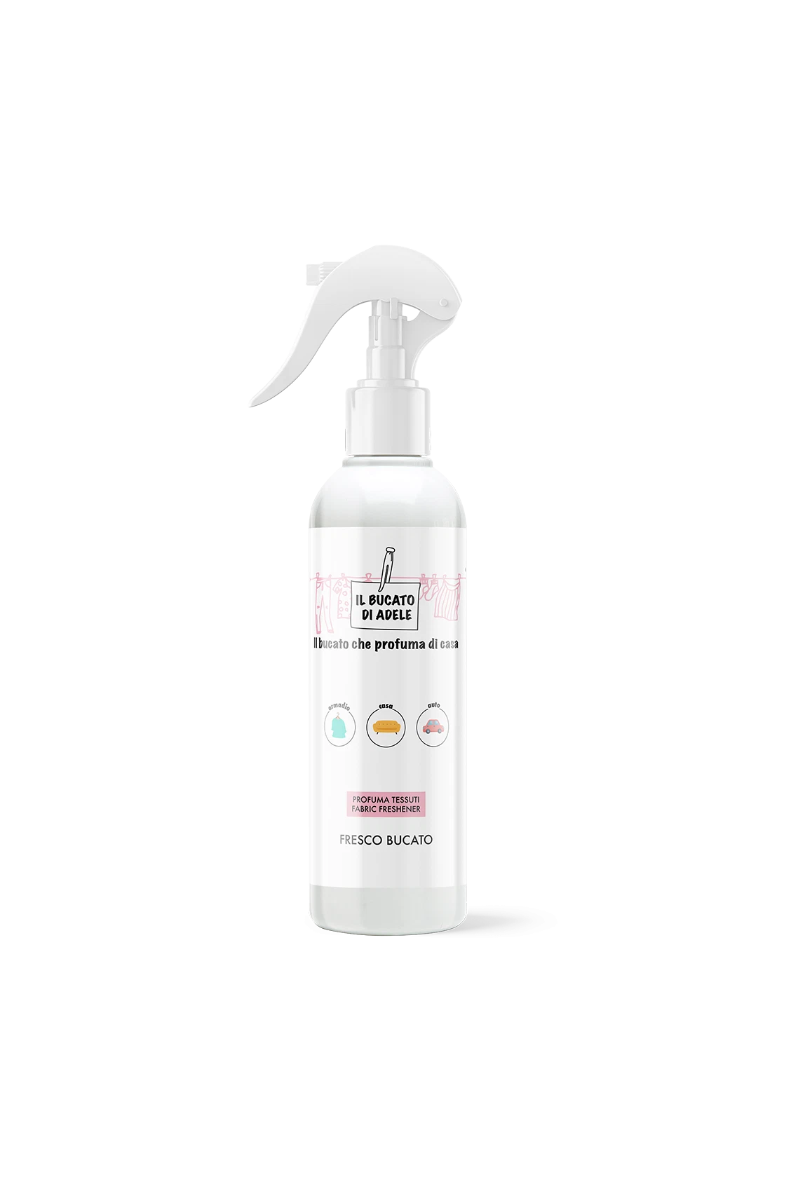 Textiel Spray Il Bucato di Adele Fresco Bucato