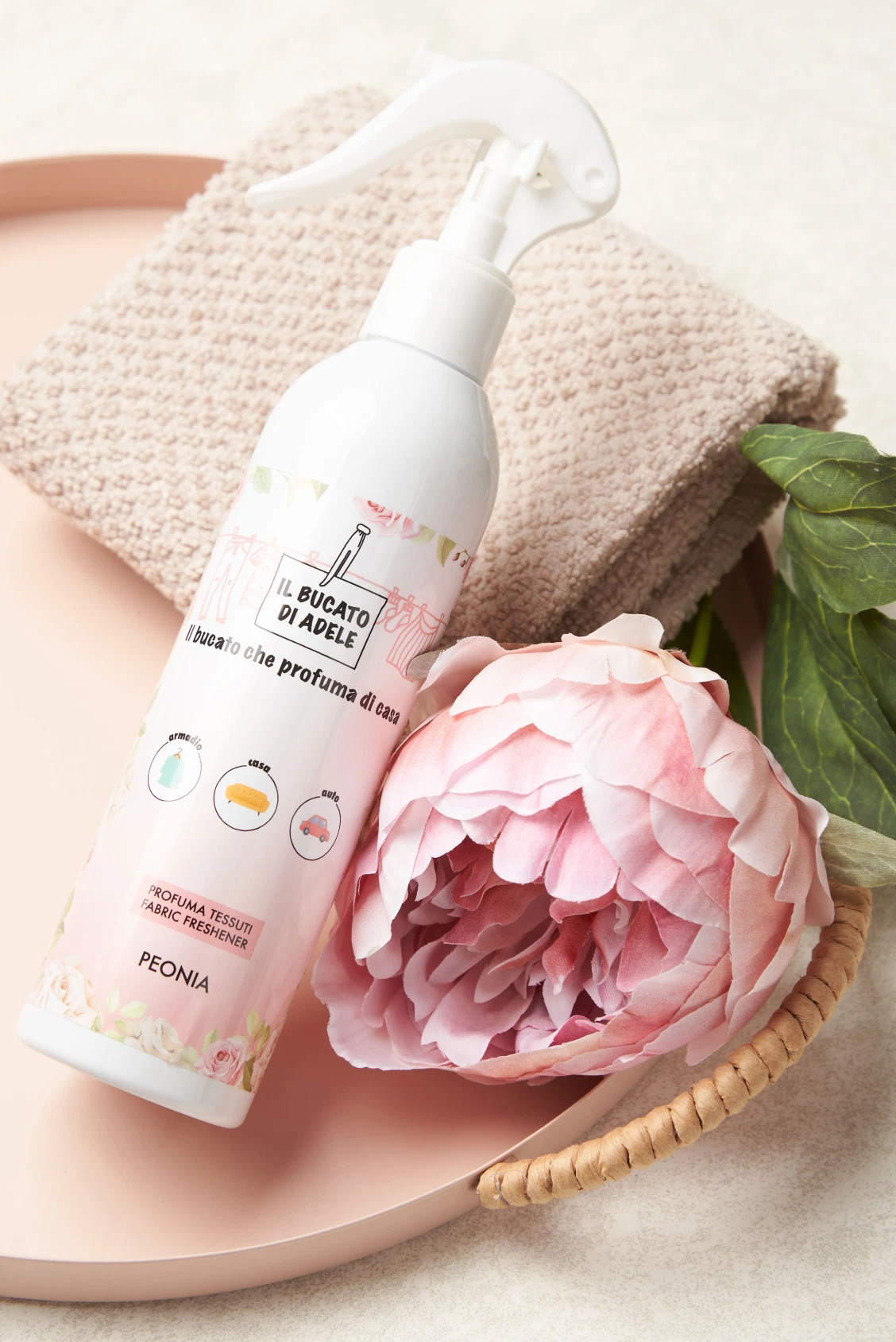 Textiel Spray Il Bucato di Adele Peonia