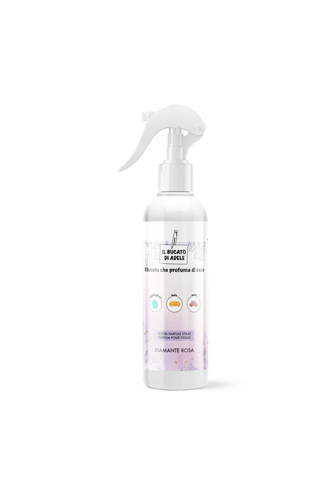 Textiel Spray Il Bucato di Adele Diamante Rosa