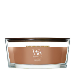 Woodwick Radiant Amber Ellipse Kaars