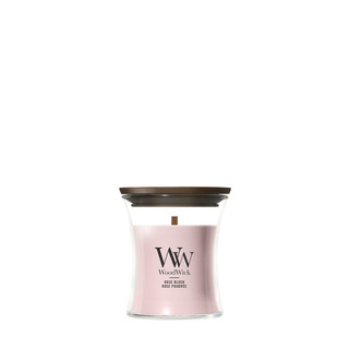 Woodwick Rose Blush Mini Kaars