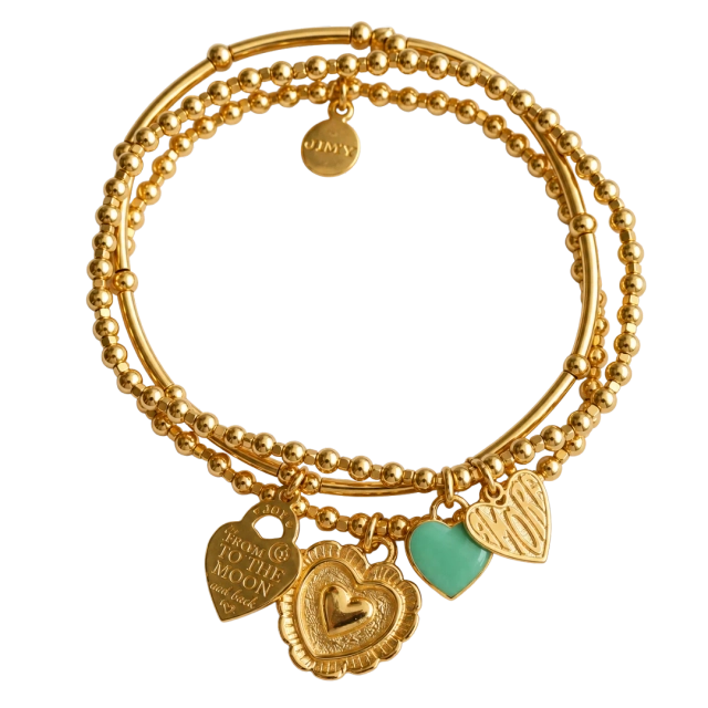 Joy Jewellery Bali by Sol Luna Set Mint Gold