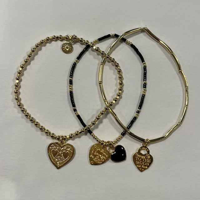 Joy Jewellery Bali by Sol Noa Set Zwart Gold
