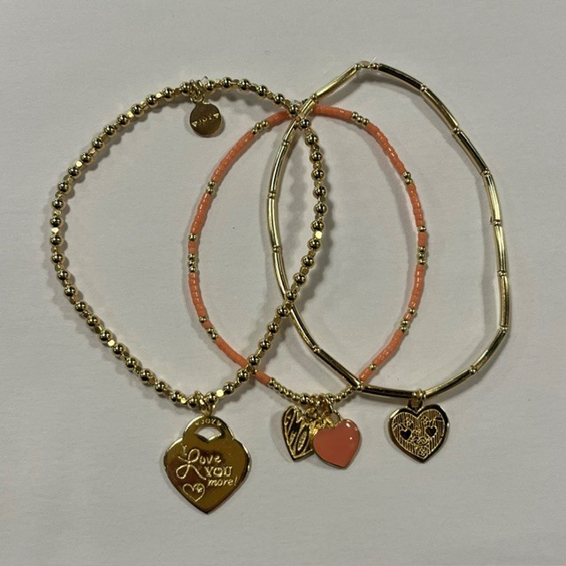 Joy Jewellery Bali by Sol Noa Set Koraal Gold