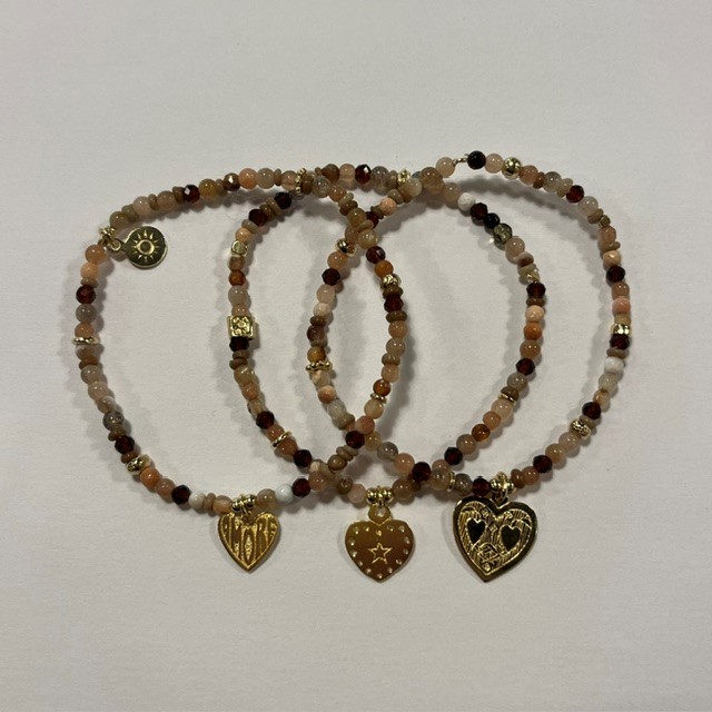 Joy Jewellery Bali by Sol Gigi Set Taupe Gold