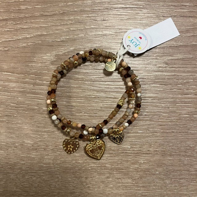 Joy Jewellery Bali by Sol Gigi Set Taupe Gold