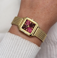 CLUSE Gracieuse Mini Goud Bordeaux