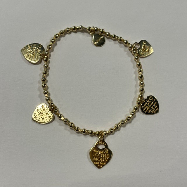 Joy Jewellery Bali by Sol Serena Love Bracelet Gold