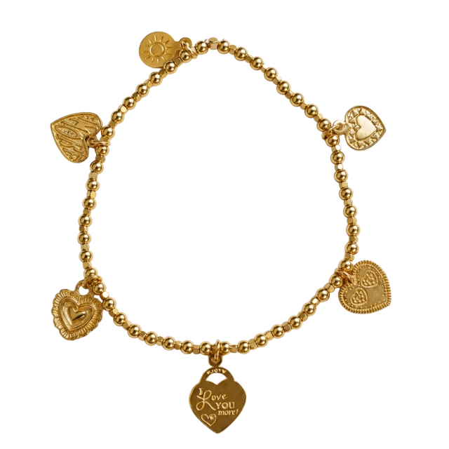 Joy Jewellery Bali by Sol Serena Love Bracelet Gold